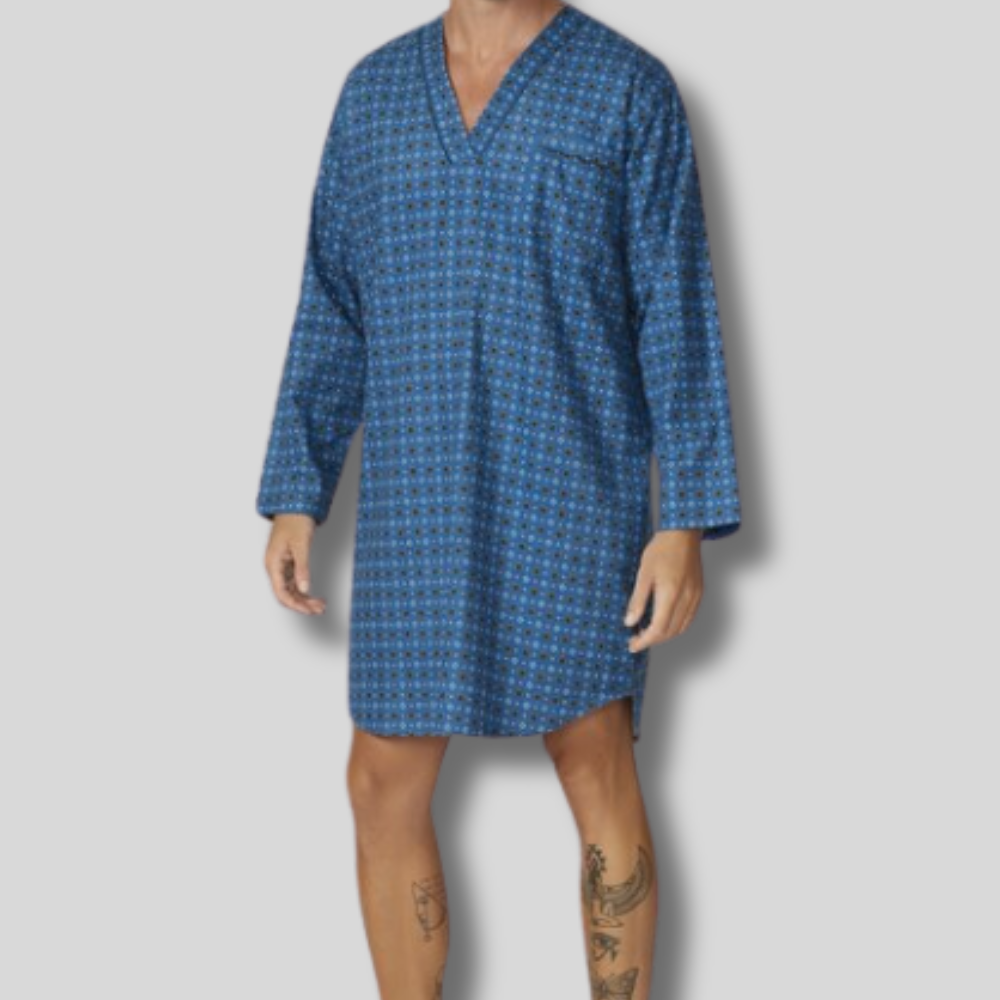 100% Cotton Flannelette Night Shirt